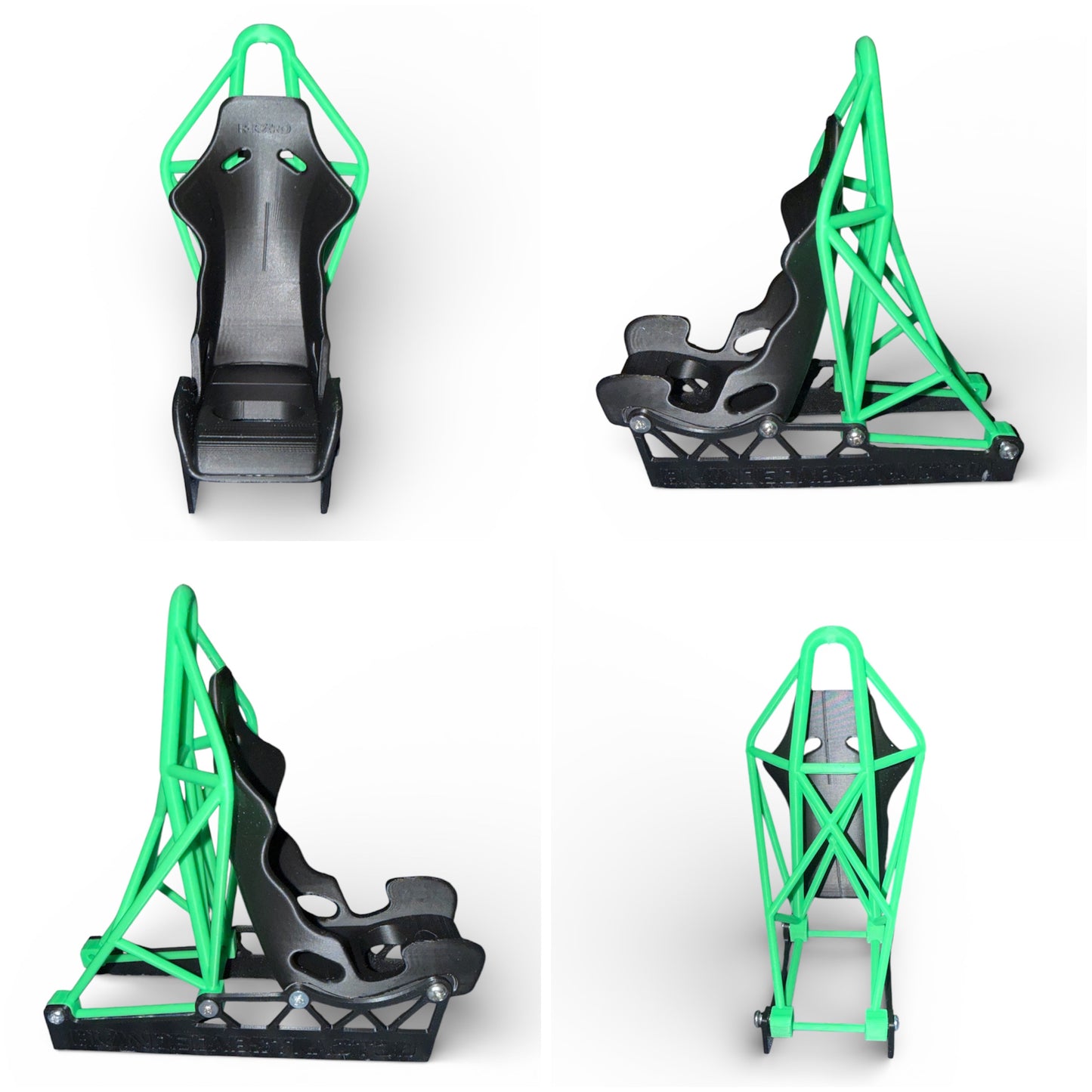 Roll Cage–Style Racing Seat Phone Holder