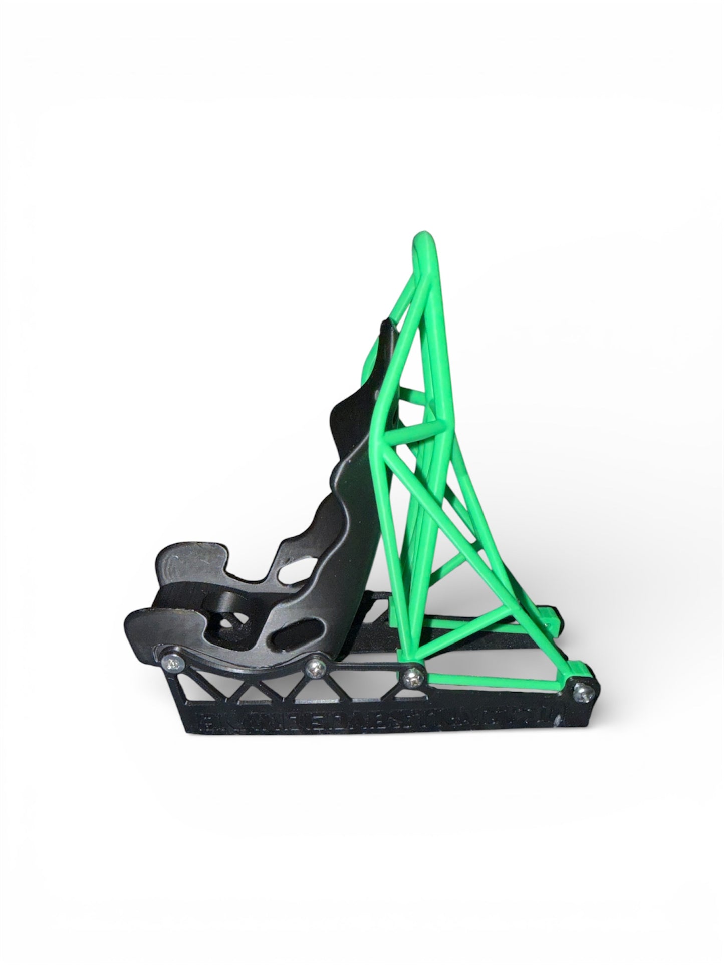 Roll Cage–Style Racing Seat Phone Holder