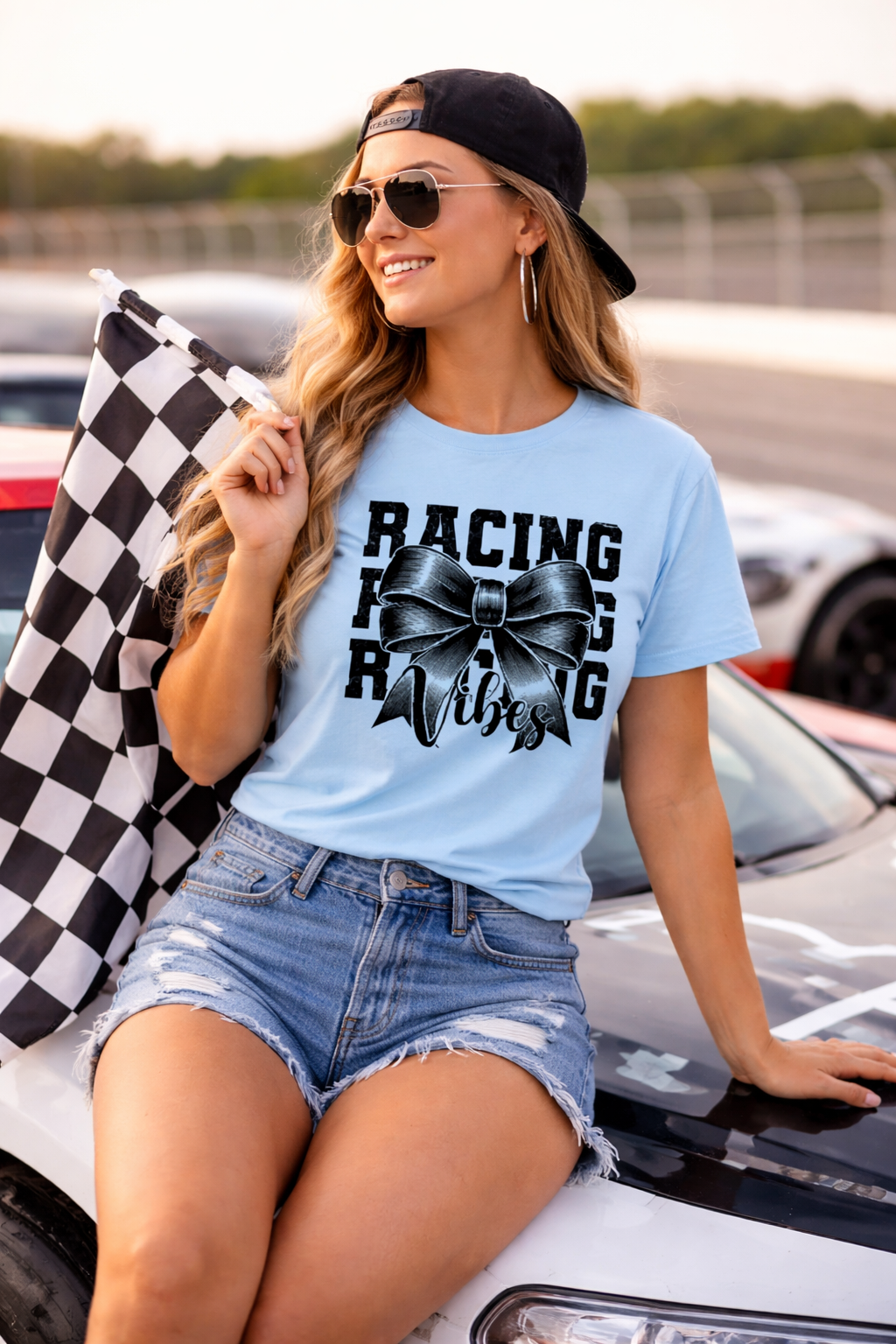 Racing Vibes Bow