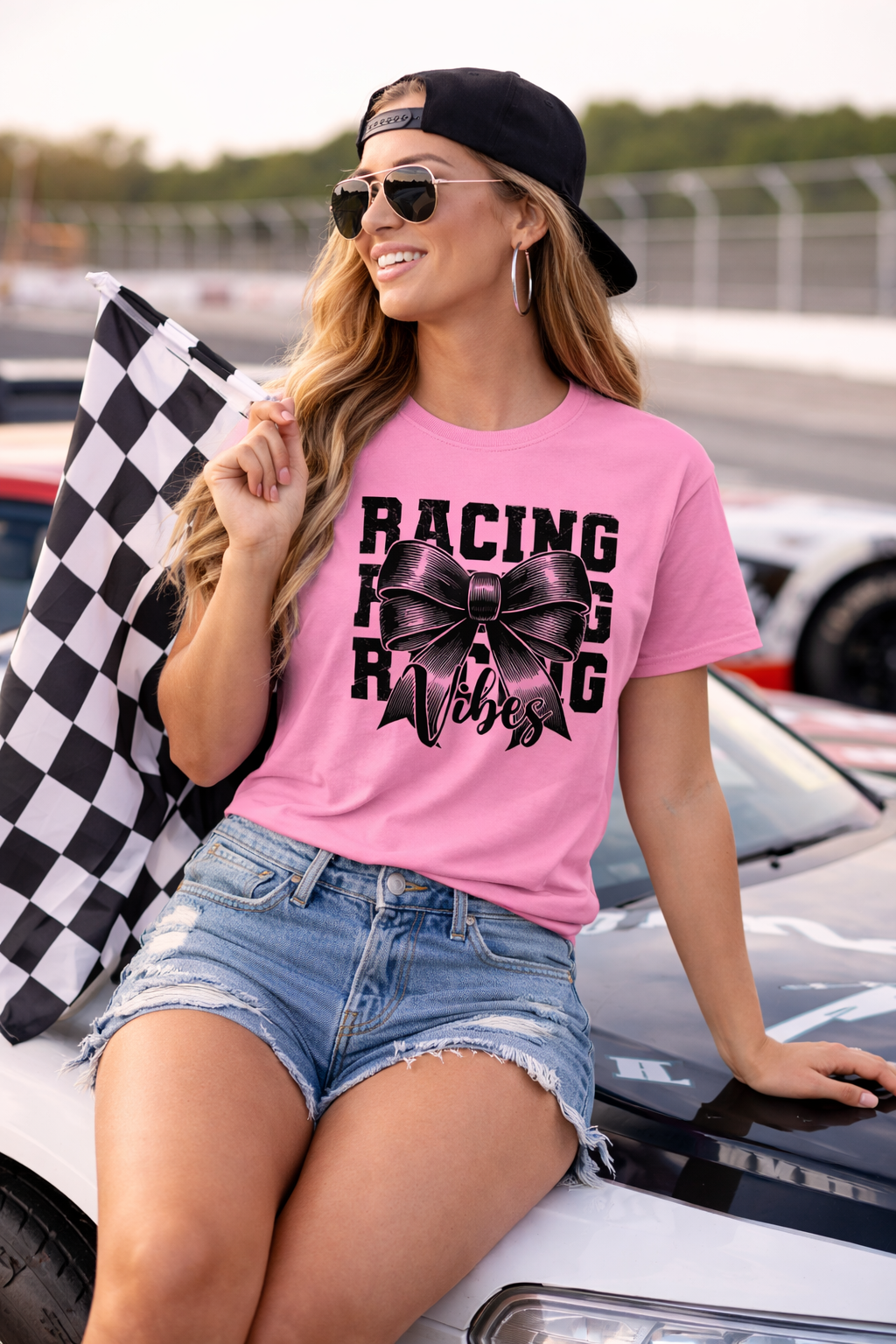 Racing Vibes Bow