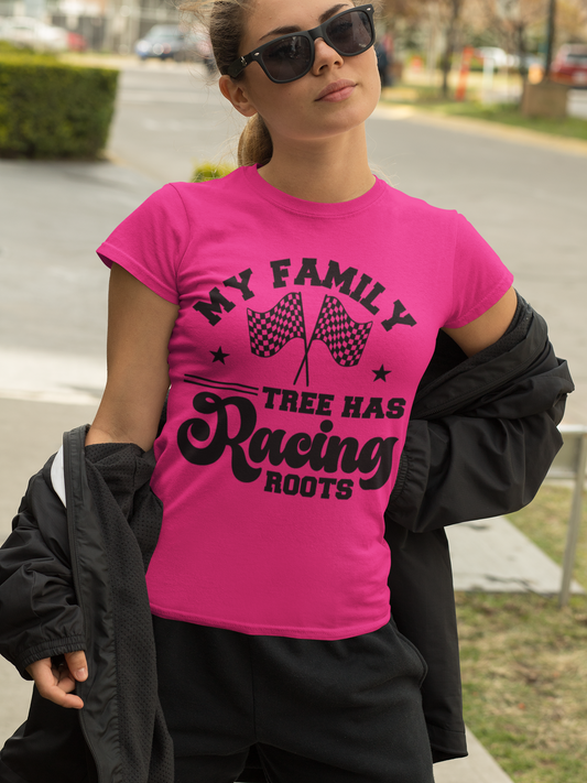My Family Tree Has Racing Roots Tee